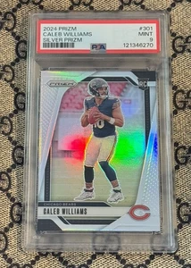 2024 Panini Prizm - Rookies Caleb Williams #301 Silver Prizm (RC) - PSA 9 MINT - Picture 1 of 2