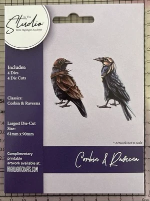 In The Studio Metal Dies~ Corbin & Raveena ~ Frm 1897 Die Collection ~ Steampunk - image 1 of 4