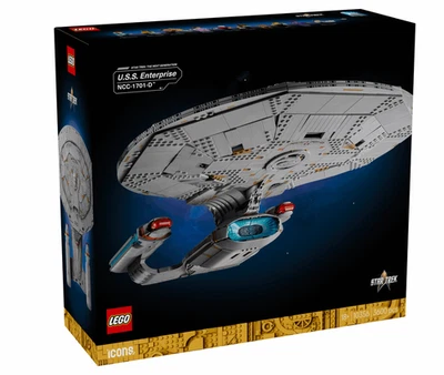 LEGO 10356 Star Trek: U.S.S. Enterprise - Solo Nave Spaziale - Prevendita 28°✅ - Immagine 1 di 4