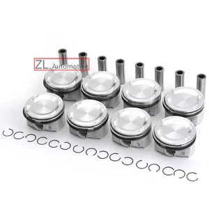8pcs Pistons & Rings Set STD For BMW M5 M6 X5 X6 M F10 F85 S63N S63R S63B44B 4.4 - Picture 1 of 5