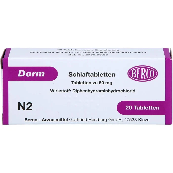 Dorm Schlaftabletten Tabletten 20 St PZN 01580867# - Bild 1 von 1