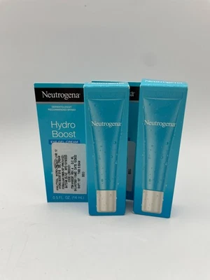 2x New Neutrogena Hydro Boost Hyaluronic Eye Gel-Cream Fragrance-Free 0.5.oz - Image 1 of 3