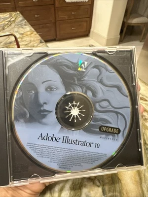 Adobe Illustrator 10 Mac CD Vintage with Serial Number Upgrade - Image 1 of 4
