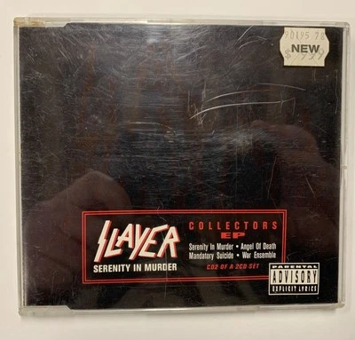 Slayer - Serenity In Murder Collectors EP CD Disc 2 Of 2 CD Set UK Import Foto 1 de 4