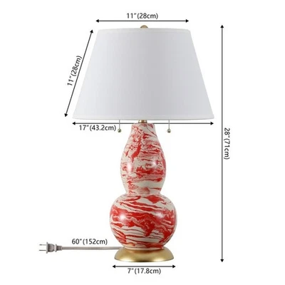 Safavieh LÁMPARA DE MESA DE CRISTAL COLOR REMOLINOS, Precio rebajado 2172767881 LIT4159F-SET2 Foto 1 de 4