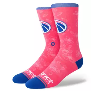 Washington Wizards NBA Basketball Stance 2022/2023 City Edition Socks Large Pair - Picture 1 of 3