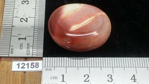 JASPE MOKAITE pierre plate mineraux lithotherapie collection reiki esoterisme - Picture 1 of 2