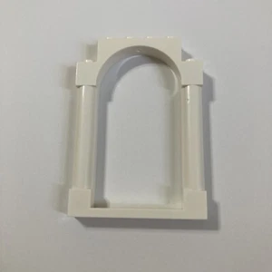 Lego 1x Tür Türöffnung Fenster Wand 1x6x7 Rahmen Säule Säule Bogen weiß 400666 - Bild 1 von 2
