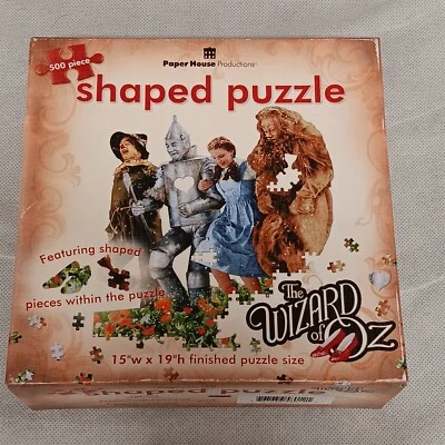 The Wizard of Oz Jigsaw Puzzle 500 Pcs - Missing 5 Pieces - Image 1 of 4