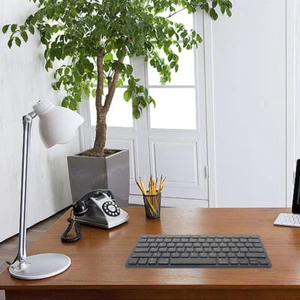 Desktop Keyboard Computer Hebrew Office Small Wireless Portable Mechanical - Picture 1 of 12