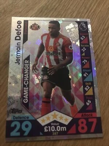 Jermain Defoe Sunderland AFC Match Attax 2016/17 Football Card - Picture 1 of 2