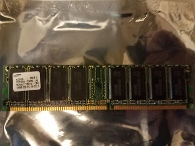 Samsung M368L1713DTL-CBO DDR PC2100 128MB Memory Module RAM - Image 1 of 4