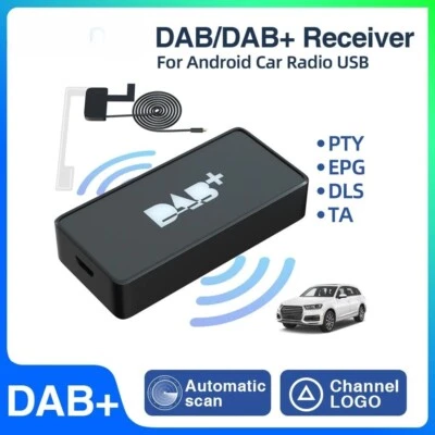 Antena DAB+ USB Autorradio Android Receptor Radio Digital Scan Automóvil Siedle - Imagen 1 de 4