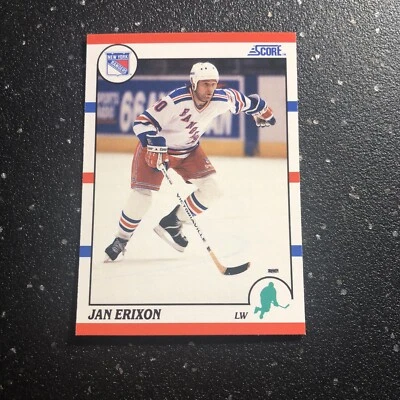 Jan Erixon 1990 Score Hockey #272 NHL New York Rangers Left Wing - Image 1 of 2