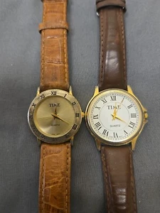 Vinage Pair Of (TIME MAGAZINE WATCHS) - Picture 1 of 9