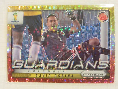 2014 Panini Prizm FIFA World Cup Soccer Red & Yellow Prizm  David Ospina - Image 1 of 3