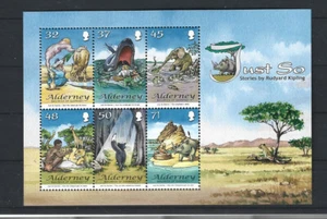 Bloque Alderney 20 Rudyard Kipling ** (mnh) - Imagen 1 de 1