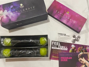 Zumba fitness Exhilirate Boxed Set. DVDs and Toning Sticks. - Picture 1 of 5