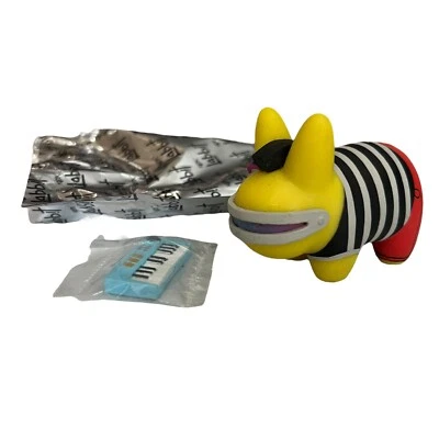 Kidrobot Labbit Band Camp 3000 迷你系列人偶黑色 Labbitth Gamma Stripes — 第 1/4 张图片