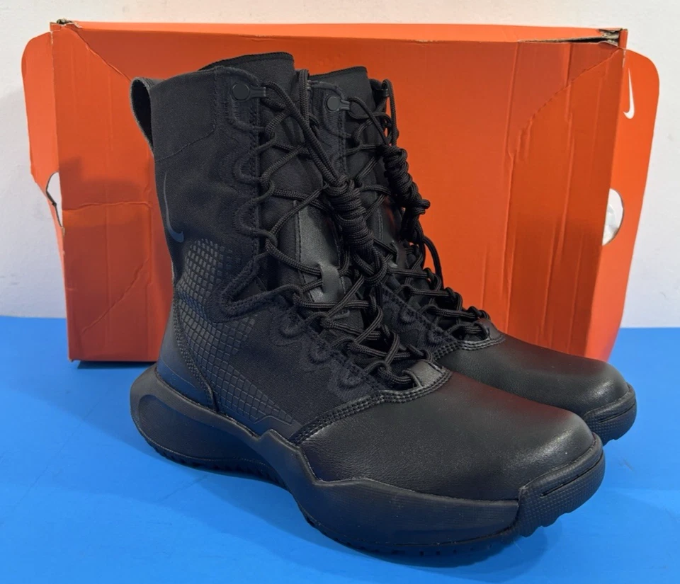 11.5 REG MENS NIKE SFB B2 8" BOOTS FN3717 001 BLACK 11.5