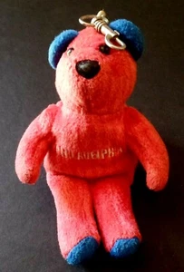 Vintage Small Plush Stuffed Bear SCOTT ROLEN 17 PHILADELPHIA PHILLIES - Picture 1 of 6