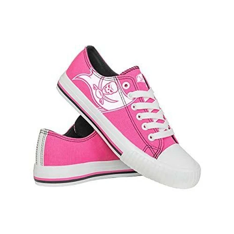 FOCO Tampa Bay Buccaneers NFL Womens Highlights Low Top Canvas Shoe - 7 Cover