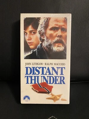Distant Thunder VHS 1988 Ralph Macchio RARE Sealed Watermarks SEALED - Image 1 of 3