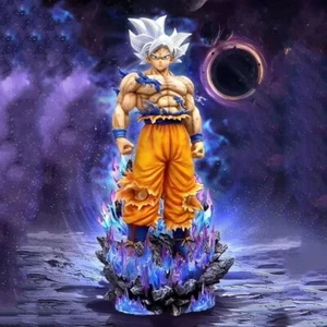 32 cm Dragon Ball Ultra Instinct Goku Figur Anime Statue PVC Action Spielzeug mit Box - Bild 1 von 5