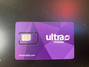 Ultra Mobile Triple Cut SIM card for Unlocked GSM Phones - Picture 1 of 2