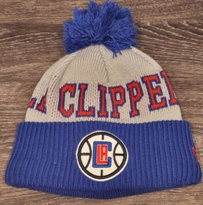 New Era Los Angeles Clippers Tip-Off Knit Pom Beanie Hat - Adult OSFA - Picture 1 of 3