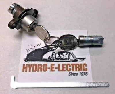 NEW 1969 Pontiac Firebird Trunk & Glove Box Compartment Lock Set with GM keys - Image 1 of 3