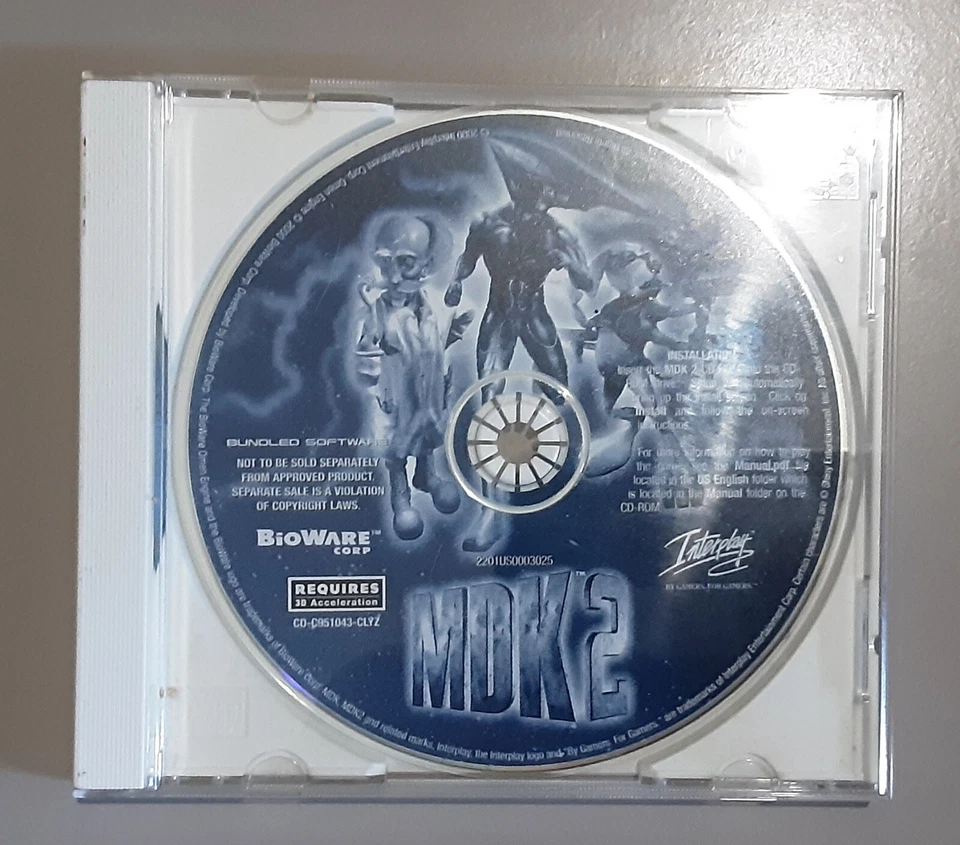 MDK 2 PC XP - An All Time Classic Shooter Game - VGUC - Image 1 of 1
