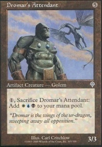 Invasion - Dromar's Attendant - Foil - Image 1 of 1