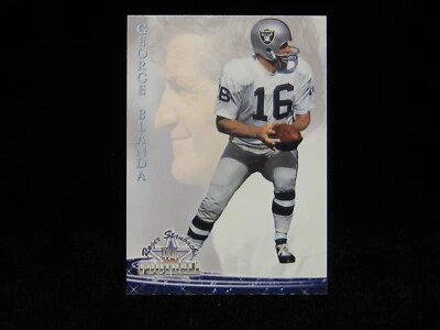 1994 George Blanda Oakland Raiders NFL Hall of Fame Ted Williams Card Co. #45 - Image 1 of 2