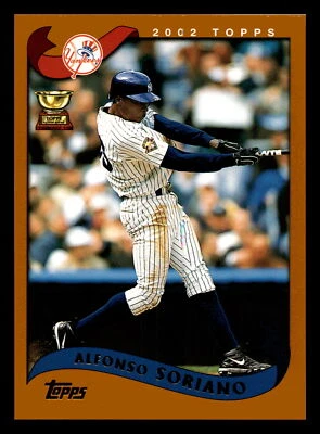 2002 Topps Alfonso Soriano New York Yankees #95 Centered Mint - Image 1 of 2