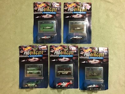 1992 Hot Wheels Pro Circuit Indy Car 1/64 Diecast Lot ANDRETTI UNSER FITTIPALDI - Image 1 of 4
