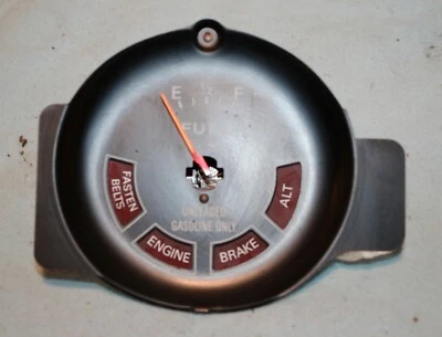 72 73 74 75 Ford Pinto tablero indicador de combustible gas motor alt luces de freno  Foto 1 de 4