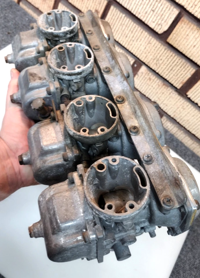 Gang of 4 Mikuni 55 x 42 mm Carburetors Carbs KOGYO Racing part ASIS Dragbike GR - Image 1 of 4