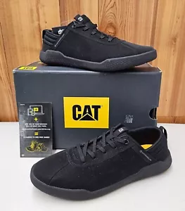 Caterpillar Hex Triple Black Men's Nubuck Casual Shoes Size 9 - Picture 1 of 12