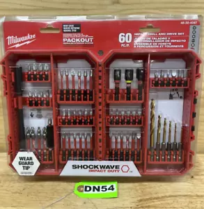 Milwaukee Tool 48-32-4097 60 Pc. Shockwave Impact Duty Drill/Drive Bit Set-DN54 - Picture 1 of 5
