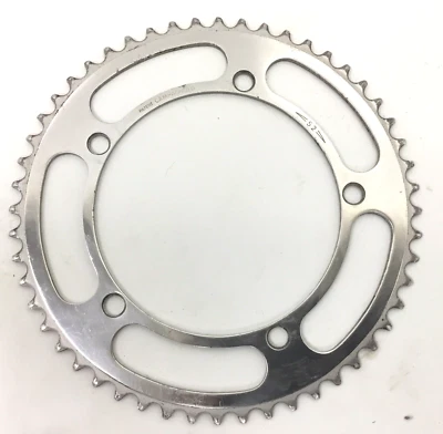 Vintage Campagnolo Nuovo Record Road Chainring 52t x 144 mm BCD - Image 1 of 3