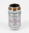 Nikon Ph2 Plan 20 DL 0.4 - 160/0.17 RMS Dark Low Microscope Objective Lens