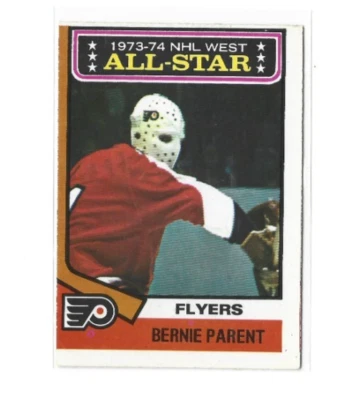 1974-75 O-Pee-Chee #138 Bernie Parent AS NMMT - Image 1 of 2