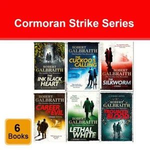 Cormoran Strike Series 1 - 6 Books Collection Set by Robert Galbraith NEW Pack - Picture 1 of 8