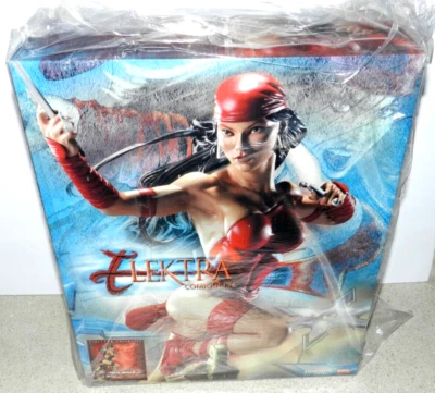 SIDESHOW ELEKTRA COMIQUETTE RARA VERSIÓN NEGRA 004/100 NUEVO MARVEL Foto 1 de 4