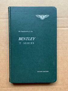 Bentley T Series 1965 Car Owners Handbook Manual Book Technical Data