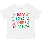 Inktastic My Gigi Loves Me Girls Apparel Toddler T-Shirt Granddaughter Childs