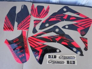 FLU Designs PTS5 Team graphics Honda CR85 CR85R CR85RB 2003-2007 - Picture 1 of 1