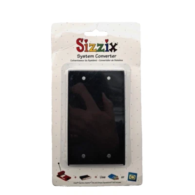 SIZZIX System Converter #38-9000 New in Package Magnetic Cut Emboss Sizzlits - Image 1 of 2