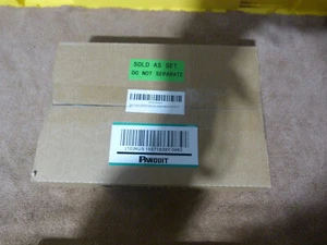 Panduit Giga TX Cat6 Network jack CJ688TGBU Blue, Box of 50 - Picture 1 of 6